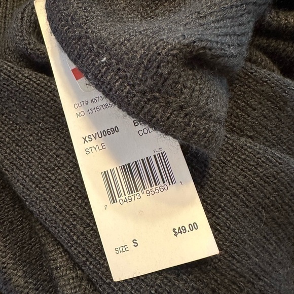 Women’s Sweater Poncho by NY Collection - Size S - NWT - Picture 6 of 7